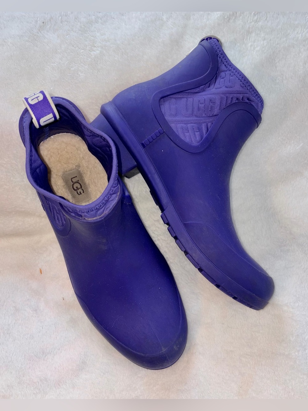 UGG Chevonne Rain Boots Purple sz 9 - Picture 3 of 11